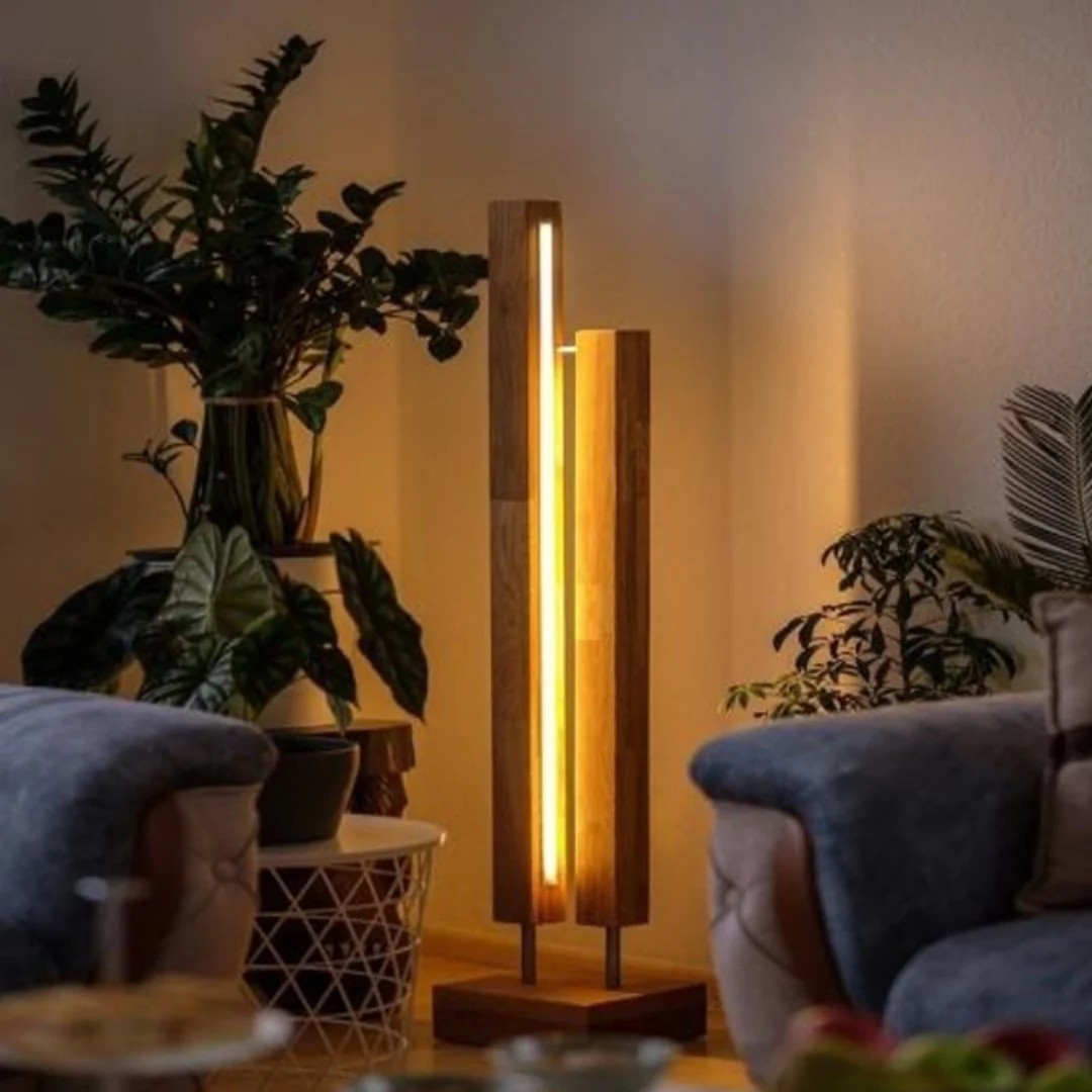 Boho Beam LED Floor Lamp (Ikari Homes)
